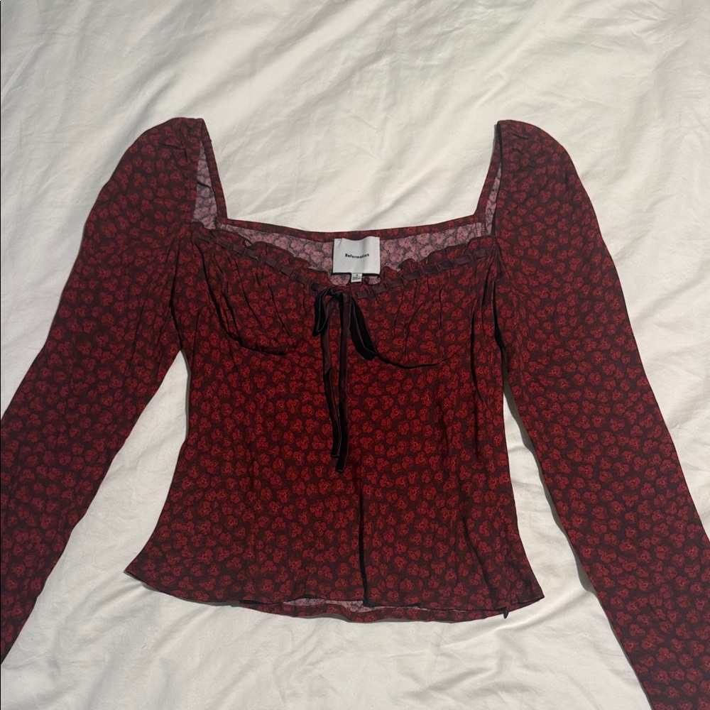 Reformation Blouse